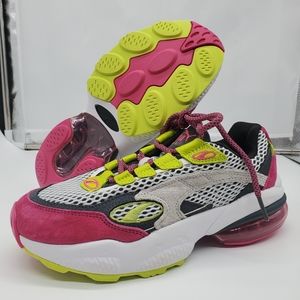 Puma Cell Venom Womens Sz 7 Shoes Casual Great Condition - Pink / Green / Gray